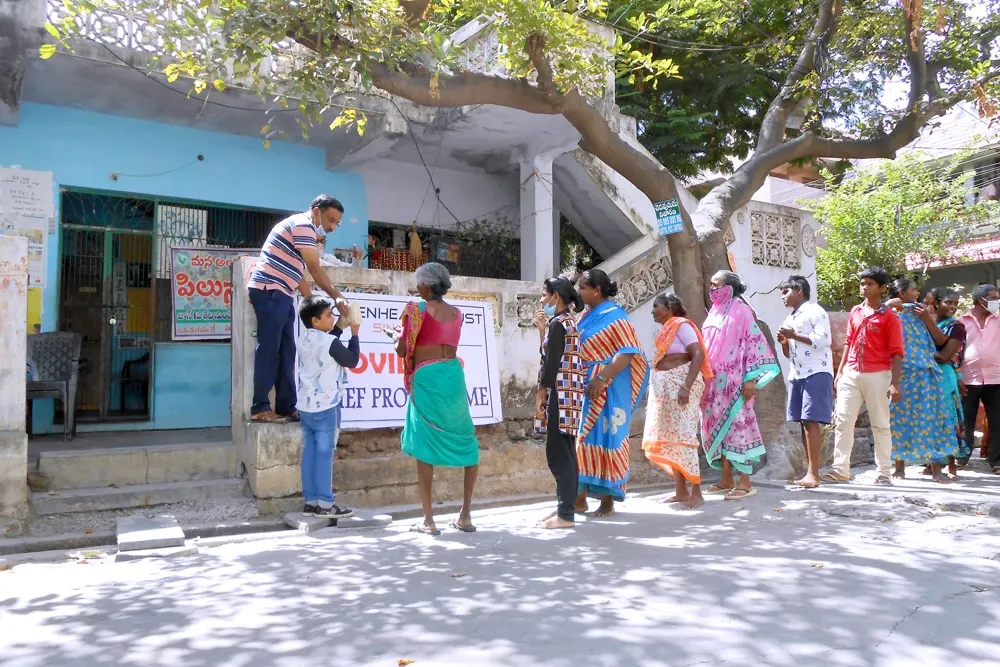 COVID 19 Relief Camp