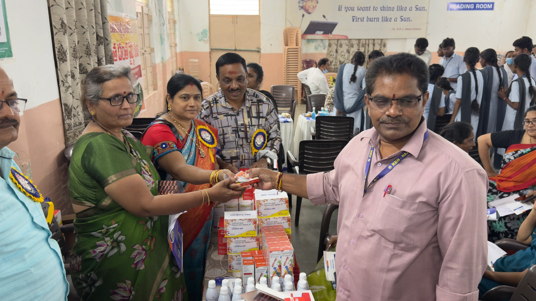 Medical Camp at KBN College