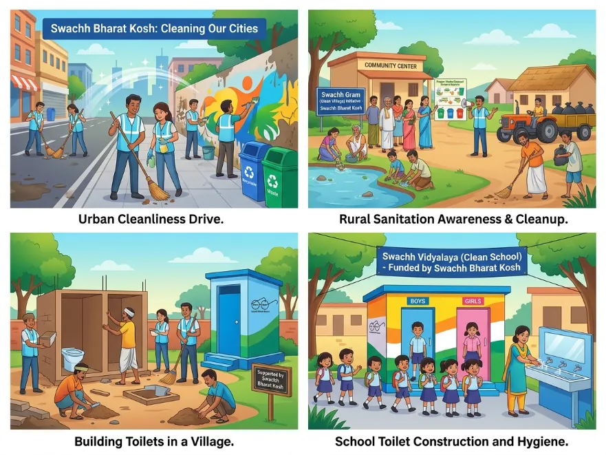 ‘Swachh Bharat Kosh’ programs 1 projects page ‘Swachh Bharat Kosh’ programs 1 projects page